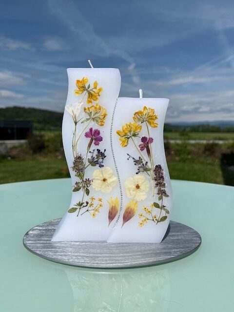 Kerzen - fertige Kerze